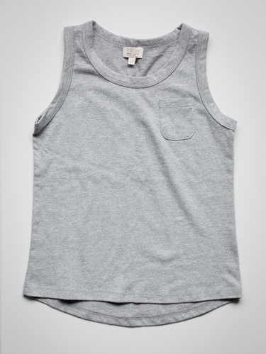 The Simple Folk Mountain Tank, Gray Melange
